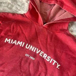 Miami University Red Hoodie